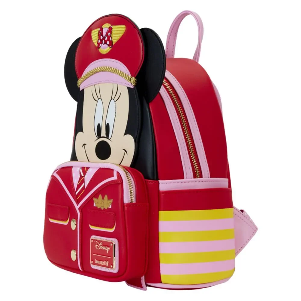 Loungefly Disney C2E2 Minnie Mouse Pilot Cosplay Mini Backpack